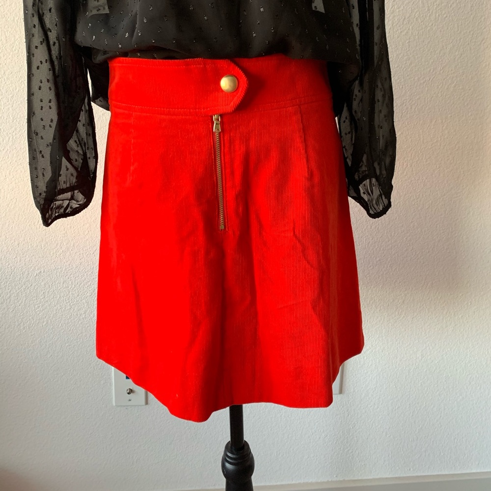 J. Crew Mini skirt in corduroy - Picture 8 of 8
